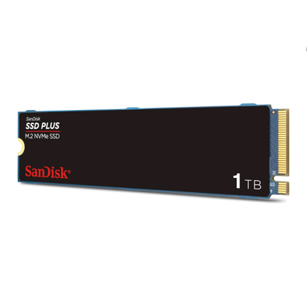 SSD Interno Sandisk 1TB PLUS M.2 NVMe PCIe Gen 3.0