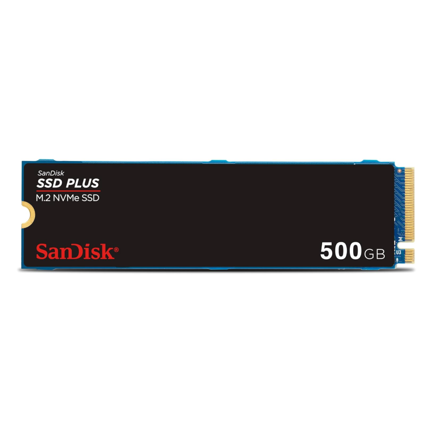 Unidad SSD M.2 Sandisk 500GB PLUS NVME PCIE 3.0 3