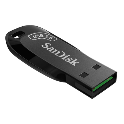 Memoria USB 64GB SanDisk Ultra Shift 3.2 Negro Lectura 100MB/s