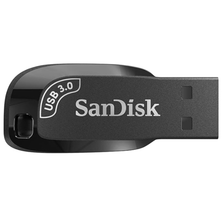 Memoria USB 64GB SanDisk Ultra Shift 3.2 Negro Lectura 100MB/s 2