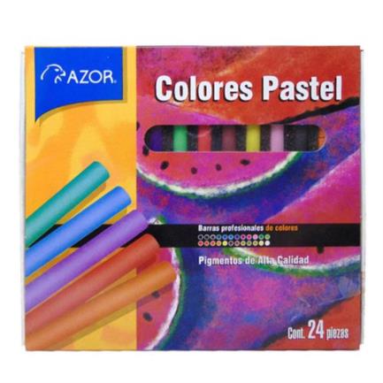 Colores stafford pastel en seco estuche c/24