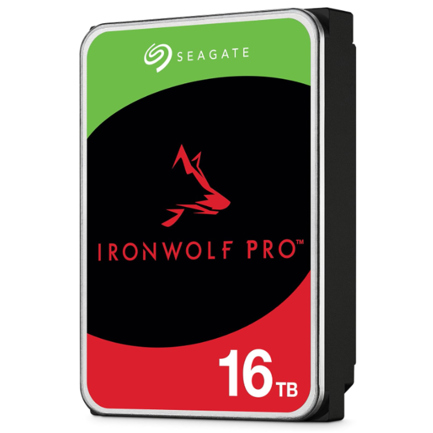 Disco Duro Interno Seagate IronWolf PRO NAS 16TB 3.5 7200 RPM SATA III Caché 256MB 2