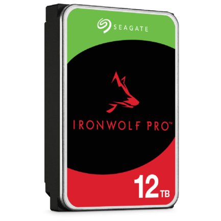 Disco Duro Seagate IronWolf Pro 3.5 12TB NAS SATA III 6Gbit/s 7200RPM 256MB Caché