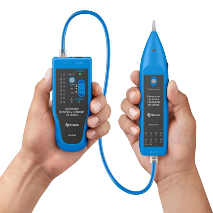 Steren Generador D/Tonos y Probador D/Cables CAT5/6/7/8