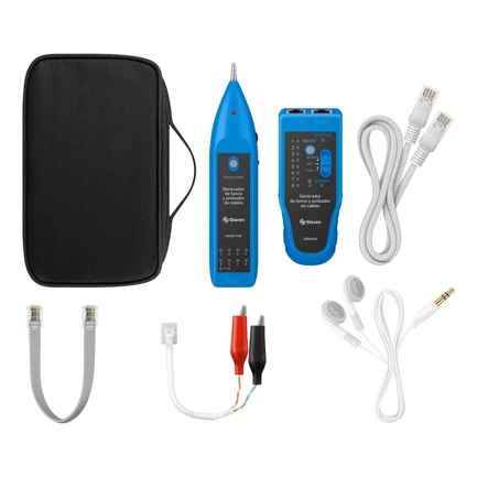 Steren Generador D/Tonos y Probador D/Cables CAT5/6/7/8 2