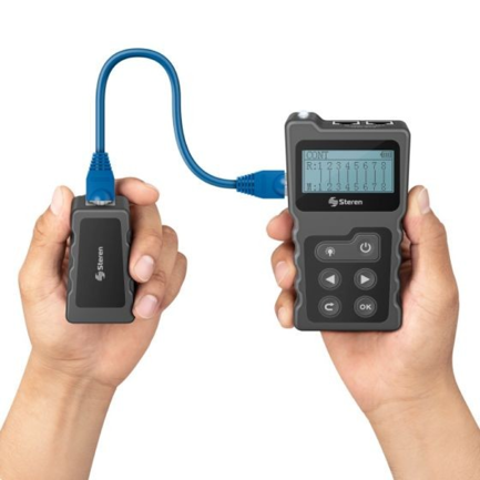 Probador de Cable Steren de Red y Teléfono con pantalla 3