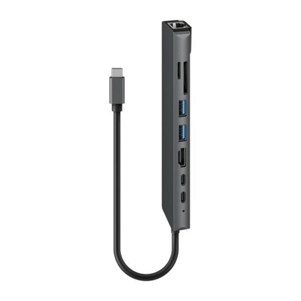 Memoria HUB USB Steren C 8 EN 1 PD90W GIGABIT 2