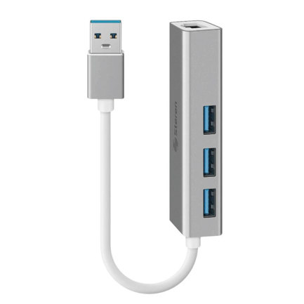ADAPTADOR STEREN USB 3.0 A GIGABIT RJ45 CON HU 3