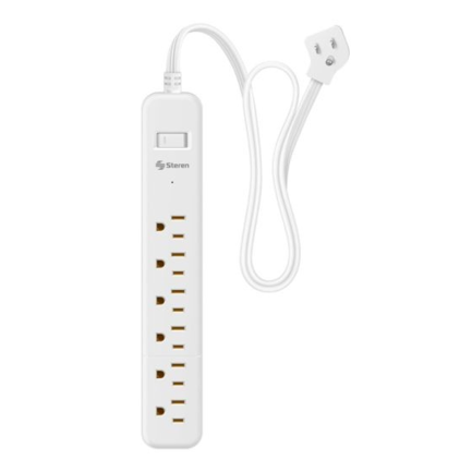 Tira Steren Multicontactos de 6 Salidas 3