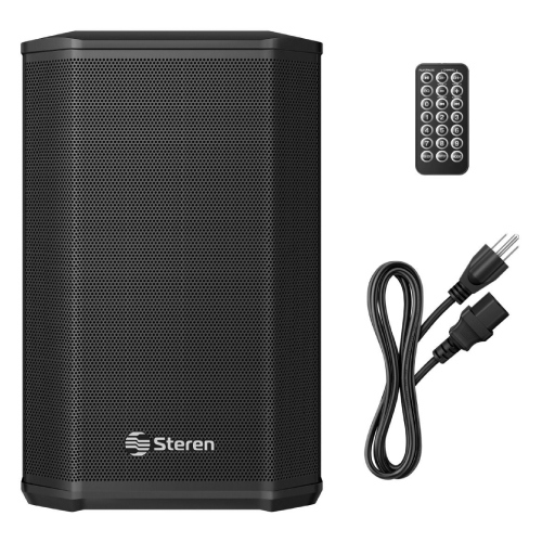 Bafle Steren Bluetooth de 8 pulg con BAT REC Y 2