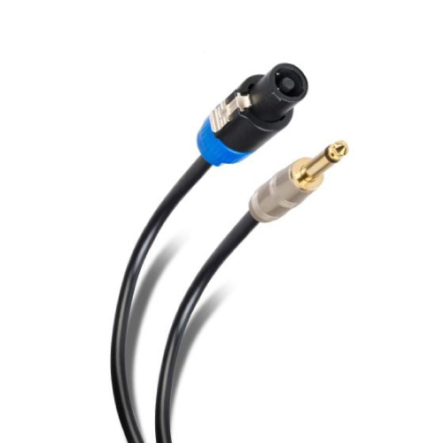 Cable plug 6.3 mm a plug Speakon de 7.2 m