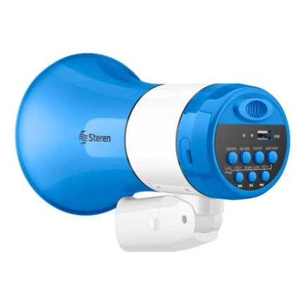 Mini megáfono Steren con grabador MP3 y Bluetooth