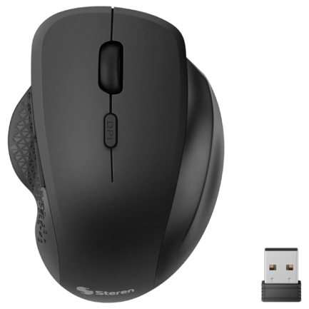 Mouse Inalámbrico Recargable 600/800/1200 DPI 2.4GHz Alcance 10m