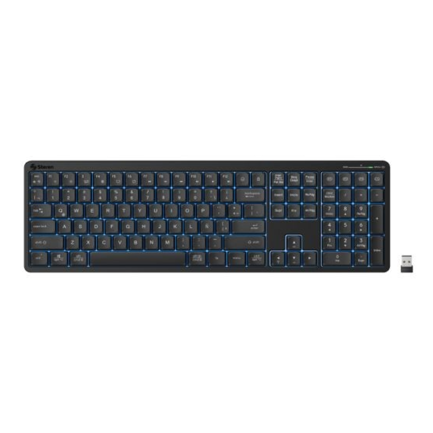 Teclado Inalambrico Steren  4 en 1 Y BAT REC C/ILUM