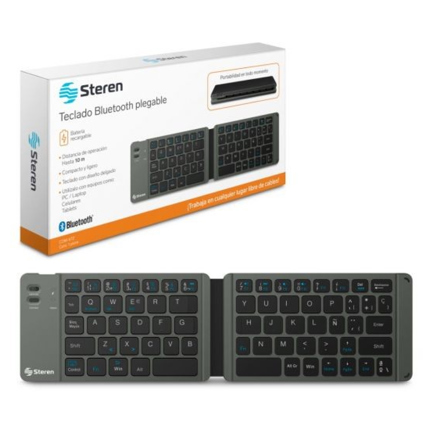 Teclado Steren BT Plegable y Recargable 3