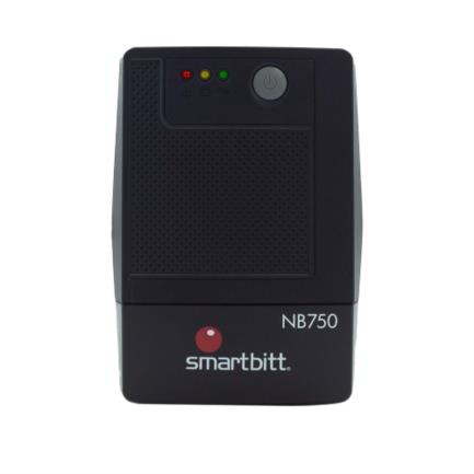 UPS Smartbitt Smart Interactive 750 No Break 750VA/375W 6 Contactos Protección de Línea Telefónica RJ-11 4