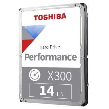 Disco Duro Interno Toshiba X300 Perfomance 14TB 3.5in 7200RPM SATA lll 6Gbit/s Cache 512 MB
