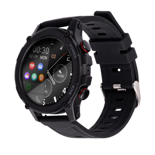 RELOJ INTELIGENTE TECH ZONE DEPORTIVO COMPATIBILIDAD ANDROID IOS TAMAÑO DE PANTALLA 1.32 PULGADAS RESOLUCION DE PANTALLA 360 X360 DPI TIEMPO DE CARGA 3 HRS TIEMPO DE USO 5 7 DIAS