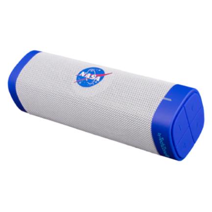 Bocina TechZone NASA Inalámbrica Manos Libres USB Color Blanco-Azul