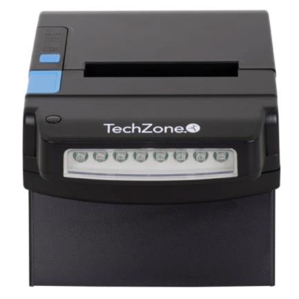 Impresora Térmica TechZone TZBE400 80mm 260mm/s 203dpi USB/Serial/RJ45/RJ11 Detector Billetes Falsos Cortador Automático