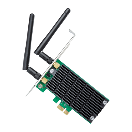 Adaptador TP-Link Dual Band Wi-Fi PCI Express y High Gain External Antennas