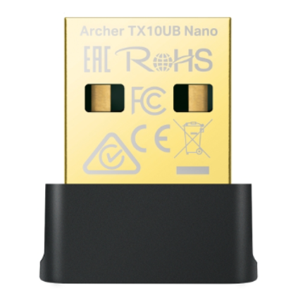 Adaptador TP-Link Nano Dual Band Wi-Fi6 Bluetooth 5.3 USB r600 Mbps at 5 GHz