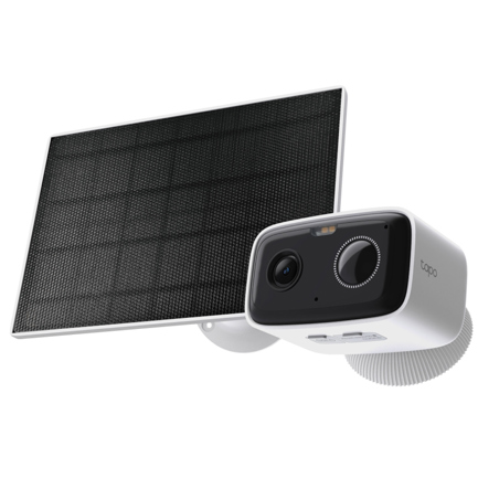 Camara de Seguridad Tapo de TP-Link Wi-Fi con Panel Solar Exterior Vision nocturna color 1080P 2MP Audio bidireccional
