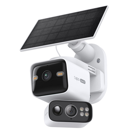 Camara de seguridad Tapo de TP-Link en KIT con doble lente alimentada por energia solar IP65 Wi-Fi puerto tipoC 2K 3MP