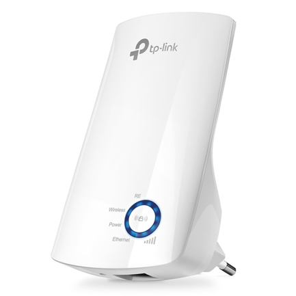 Extensor de Rango TP-Link TL-WA850RE Wi-Fi N 300Mbps 2.4GHz 1 Puerto Ethernet WPS Instalación en Pared