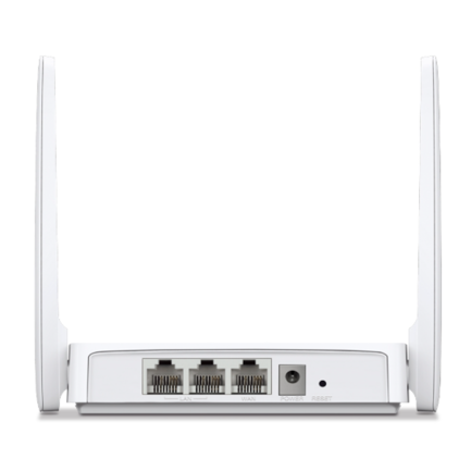 Router inalámbrico N Mercusys de Tp-link multimodo de 300 Mbps 3 antenas externas fija 3 LAN de 10/100 Mbps