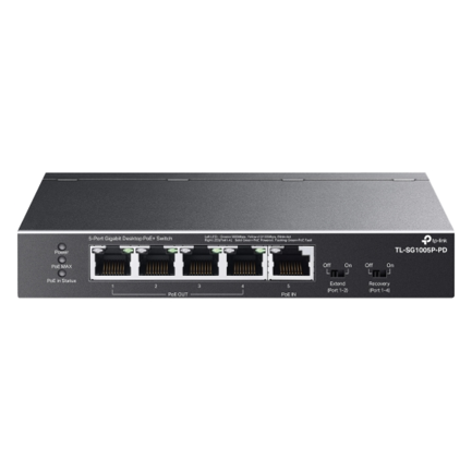 Switch TP-Link 5-Port Gigabit Desktop with 1-Port PoE In and 4-Port