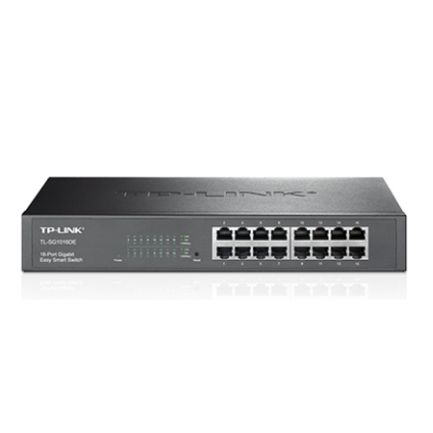 Switch TP-Link 16-Port Gigabit Easy Smart with 8-Port PoE 8× Gigabit PoE Ports