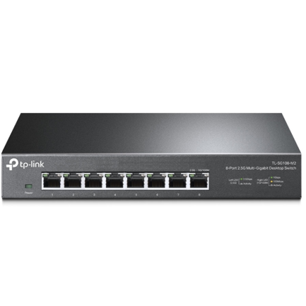 Switch TP-Link 8-Port 2 5G Multi-Gigabit Desktop 8× 2 5G RJ45 Ports Desktop Steel Case