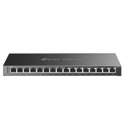 Switch Omada by TP-Link 16-Port Gigabit Smart Switch with 8-Port PoE 8× Gigabit PoE Ports 802.3af/at 120 W PoE Power