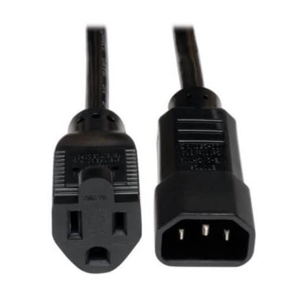Cable de alimentación PC CEE7/C5 tripolar negro - 1,8 m