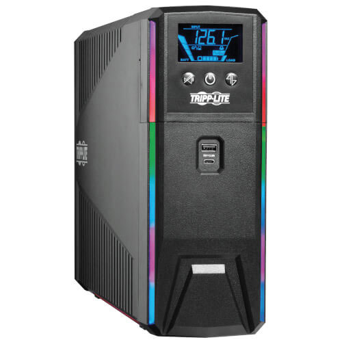 UPS TRIPP LITE para Juegos Onda Sinusoidal Pura de 1500VA 900W 120V LCD AVR Ahorrador de Energia