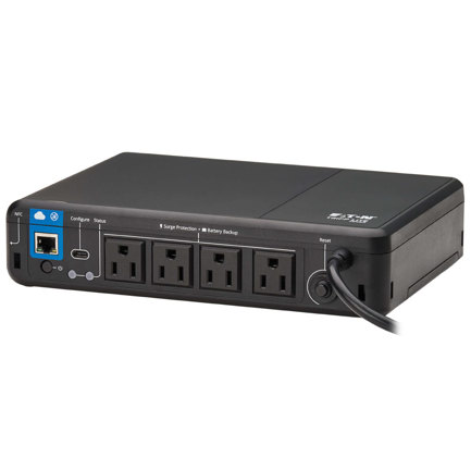 UPS Tripp Lite Series Standby Conectado a la Nube 600VA 300W 120V con Monitoreo Remoto 4Tomas Nema 5-R15