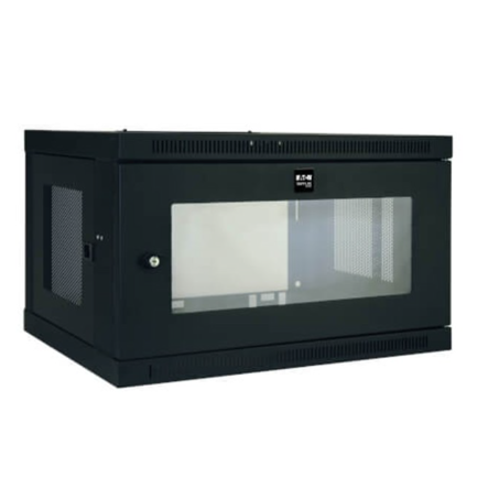 Tripp Lite Mini Gabinete SmartRack 6U Bajo Perfil Profundidad de Switch Inst. en Pared Ventana de Acrílico Transparente