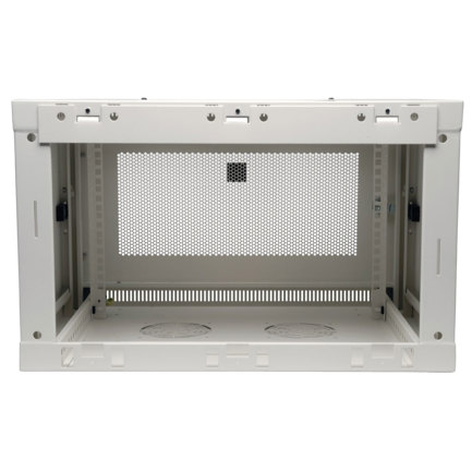 Gabinete Rack Tripp Lite SmartRack 6U Perfil Bajo para Switch Montaje en Pared Blanco 2