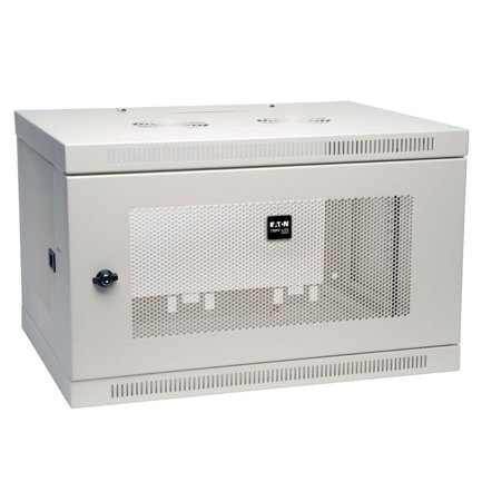 Gabinete Rack Tripp Lite SmartRack 6U Perfil Bajo para Switch Montaje en Pared Blanco 3