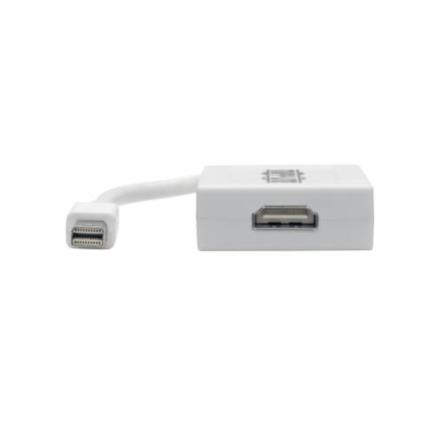 Adaptador Tripp Lite Mini DisplayPort a HDMI M-M 15.2cm Color Blanco 2