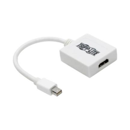 Adaptador Tripp Lite Mini DisplayPort a HDMI M-M 15.2cm Color Blanco 3
