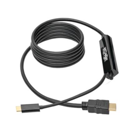 Cable Adaptador Tripp Lite USB C A HDMI 4K 2m Color Negro 2