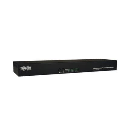 Consola Tripp Lite KVM 8 Puertos NetCommander Cat5 Instalar 1U Rack Conversión en Línea 20kVA/18kW Autonomía E