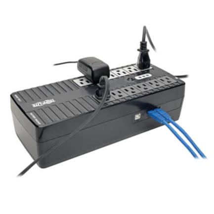 UPS Tripp Lite Standby 900VA/480W 12 Contactos NEMA5-15R 120V/50Hz/60Hz Clavija 5-15P 2