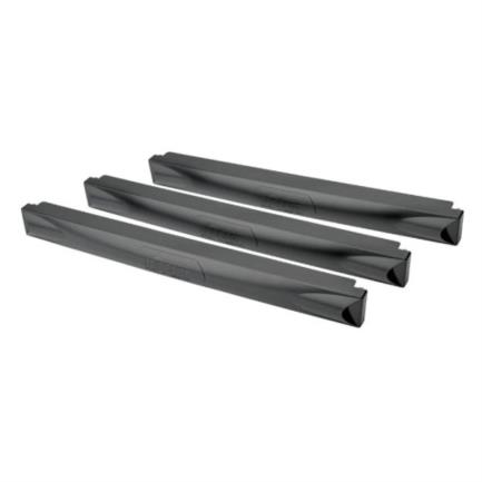 Juego de Panel Obturador Tripp Lite SmartRack 1U Instalación sin Herramientas 50 Pzas