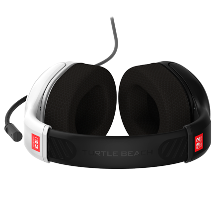 Auriculares de juego con cable Turtle Beach Airlite Fit  White Black para Nintendo Switch 2 3