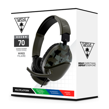 Auriculares para juegos Turtle Beach Recon 70 Camo - Verde 4