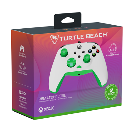 Control Turtle Beach Rematch Core Blanco/Verde 4
