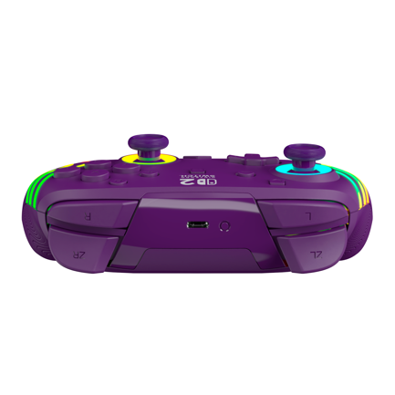 Control de juego Turtle Beach RGB inalámbrico Afterglow - Purple 2
